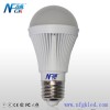 方高照明LED球泡灯5W喷白色新款灯泡 LED照明厂家